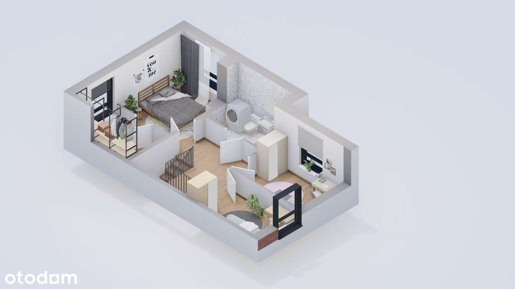 5 pokoi! dom w zabudowie szeregowej! skrajny! - Pełny obrazek: 4/9