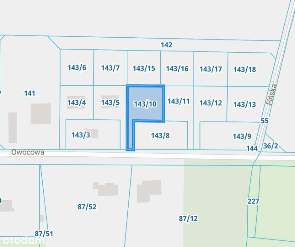 REZERWACJA - Działka budowlana o powierzchni 914 m2 - Pełny obrazek: 5/5