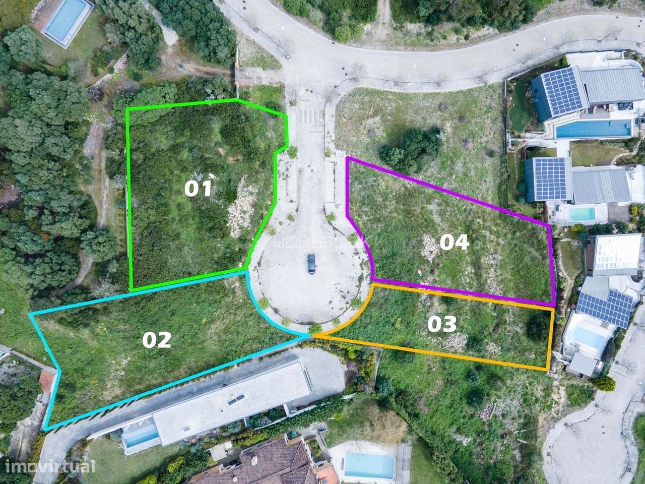 Lote Terreno para construção de 1 moradia isolada com vista para a Ser - Grande imagem: 2/8