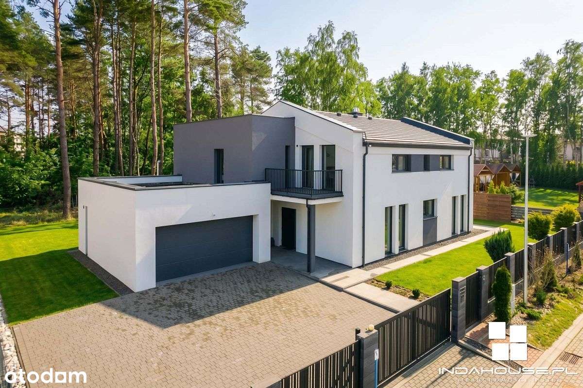 Nowoczesny dom Ustka 800m działki