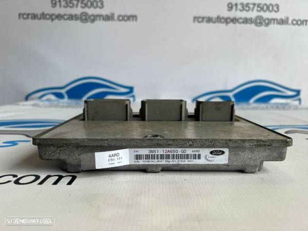 CENTRALINA ECU FORD 3M5112A650GD 3M51 12A650 GD FORD FOCUS C-MAX CMAX C MAX DM2 1.8i 120CV CSDB - 1