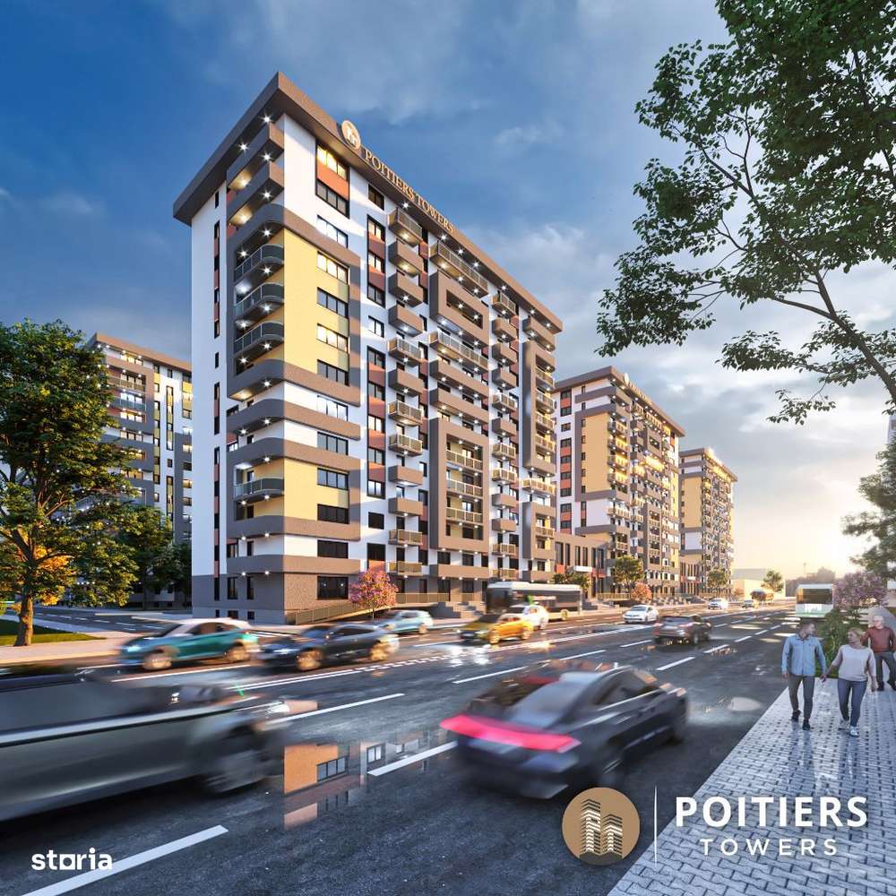 Ap 4 camere Poitiers Towers -  nou-  mutare imediata - Imagine principală: 1/19