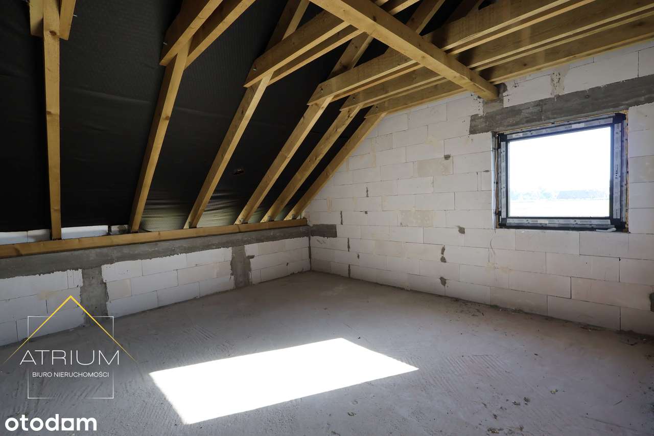 Goliszów k.Chojnowa – dom stan surowy zamknięty, działka w MPZP: MN/U-11