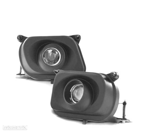 FAROIS NEVOEIRO PARA MERCEDES W210 95-99 PRETO - 1