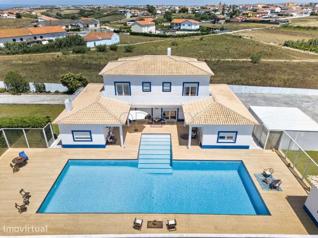 Excecional Moradia de Campo com Piscina e Vista Mar | Encarnação, M...-3