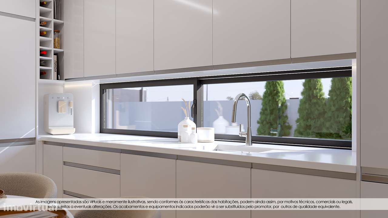 Apartamento T3 c/Terraço (58.40m2) nos Carvalhos (Pedroso) - Grande imagem: 2/26