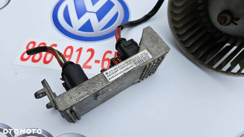 Audi A8 D3 LIFT Opornica nagrzewnicy Rezystor 4E0820521B Wentylator nagrzewnicy - 4