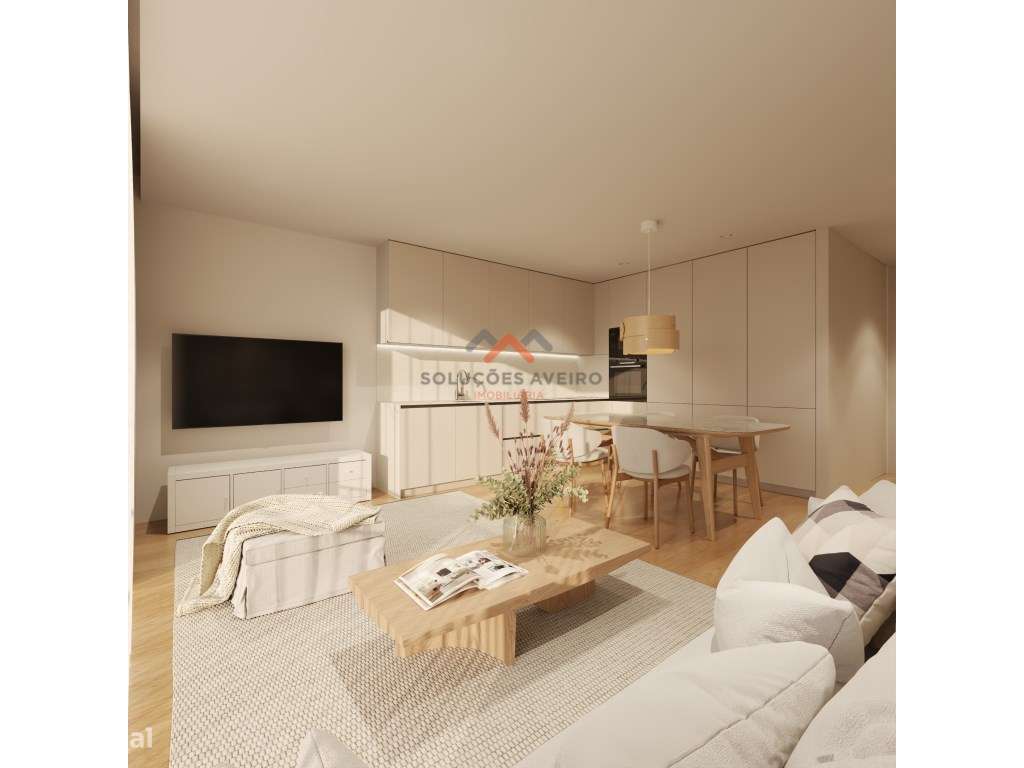Apartamento T1 Novo - Canal de São Roque - Aveiro - Grande imagem: 3/9