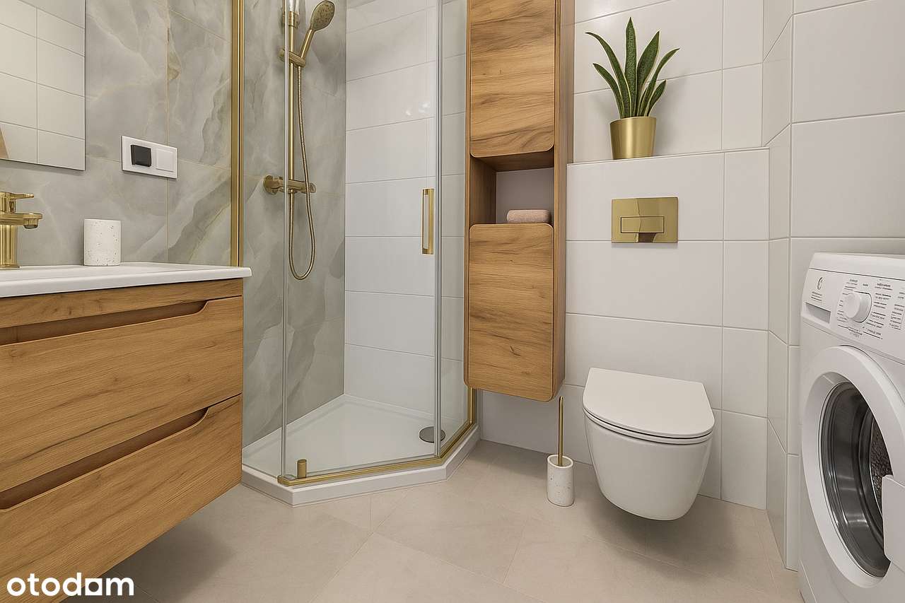 Nowoczesne 2-pokojowe mieszkanie z balkonem i garażem - Pełny obrazek: 5/8