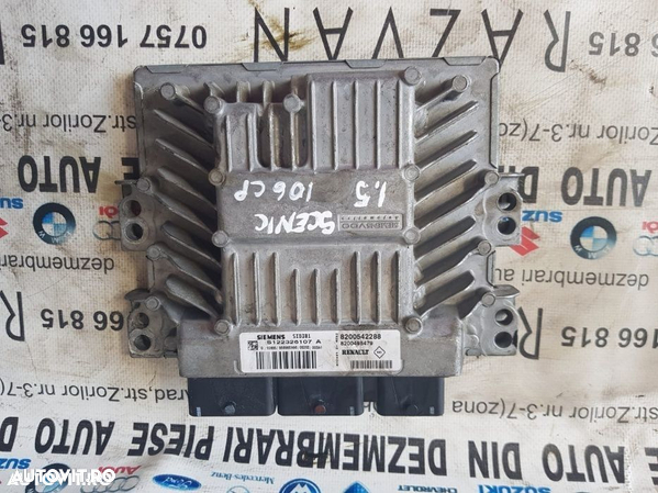 Calculator Motor Ecu Renault Megane Scenic 2 1.5 Dci Euro 4 Siemens - 2