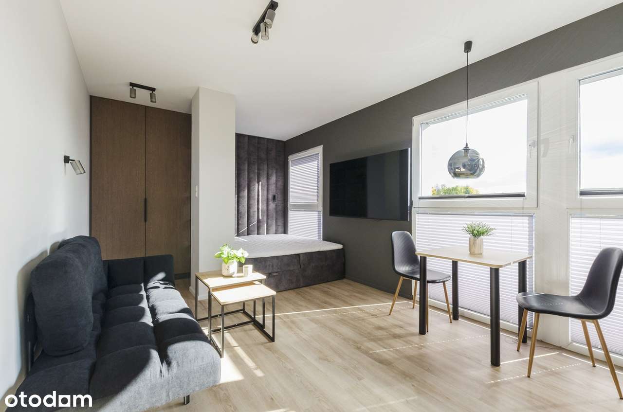 Wynajmę Kawalerka Premium w centrum Łodzi ul. Wigury / Galeria Łódzka - Pełny obrazek: 1/10