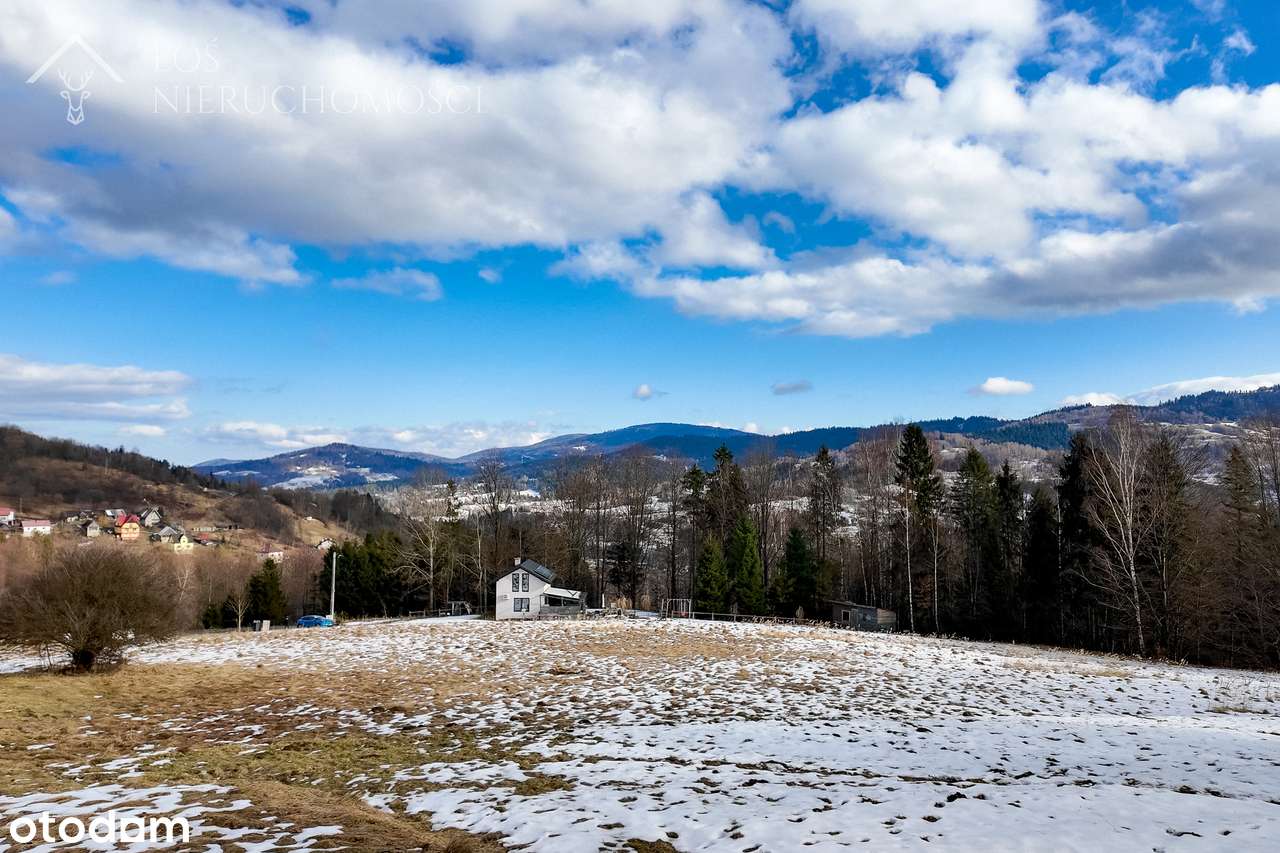 Działka z doskonałym dojazdem. Jeleśnia - nieruchomość inwestycyjna-11
