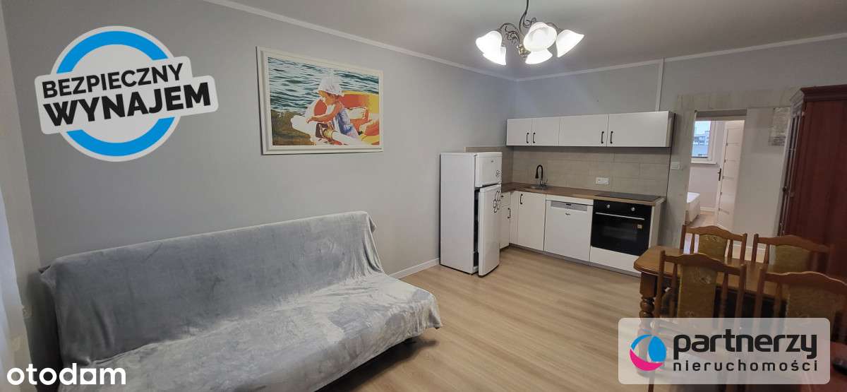 Trzy pokoje z dużym balkonem typu loggia Zaspa - Pełny obrazek: 5/12