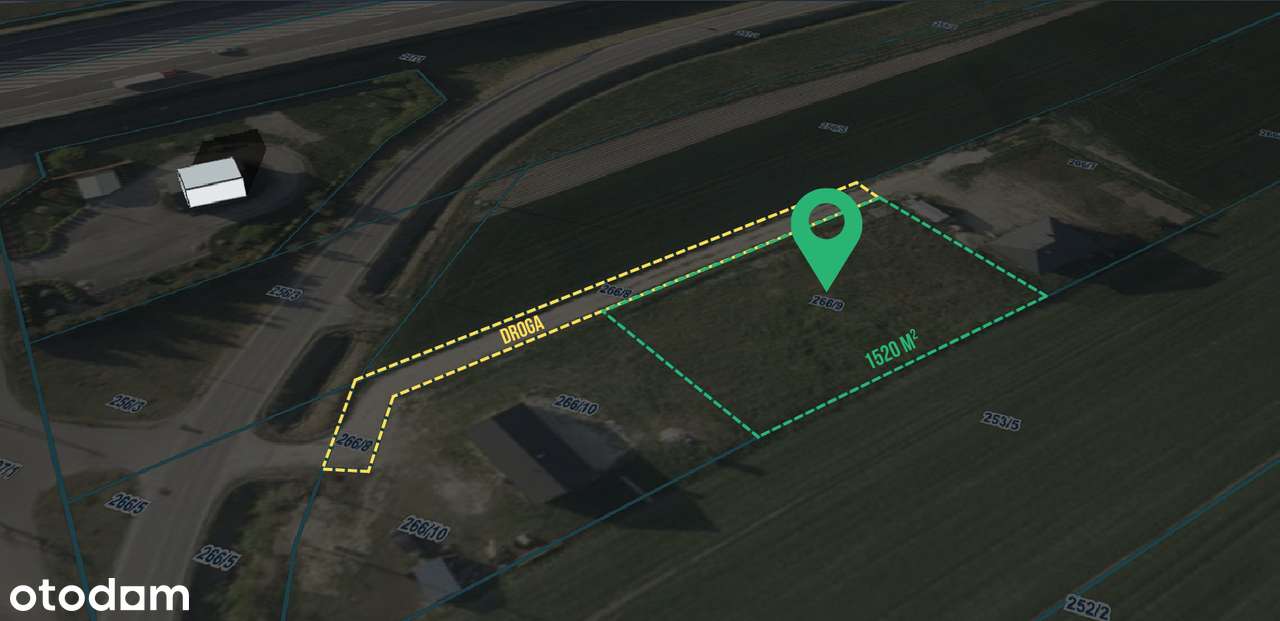 WZ | Media | Prostokąt | Płaska | Droga utwardzona | 3km od Jędrzejowa - Pełny obrazek: 2/18