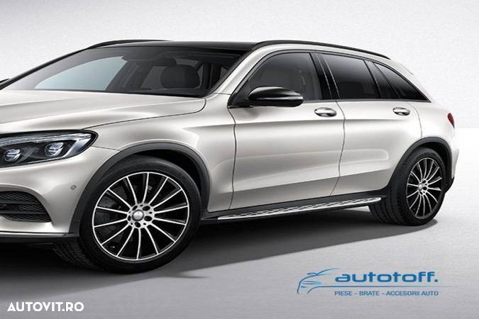 Praguri Aluminiu MERCEDES BENZ GLC X253 SUV GLC COUPE C253 (2015+) Praguri laterale, Trepte - 12