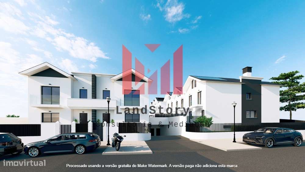 Condominio Moradias T4 piscina e jardim Estoril-25