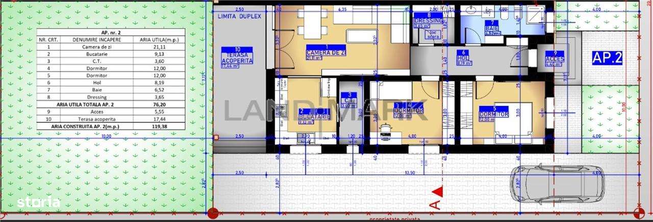 COMISION 0% UNITATE IN DUPLEX PARTER 3 CAMERE SACALAZ - Imagine principală: 2/6