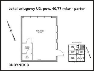 Gotowy Lokal U2 | Witryny Parking | Wrocław Krzyki - Pełny obrazek: 2/8