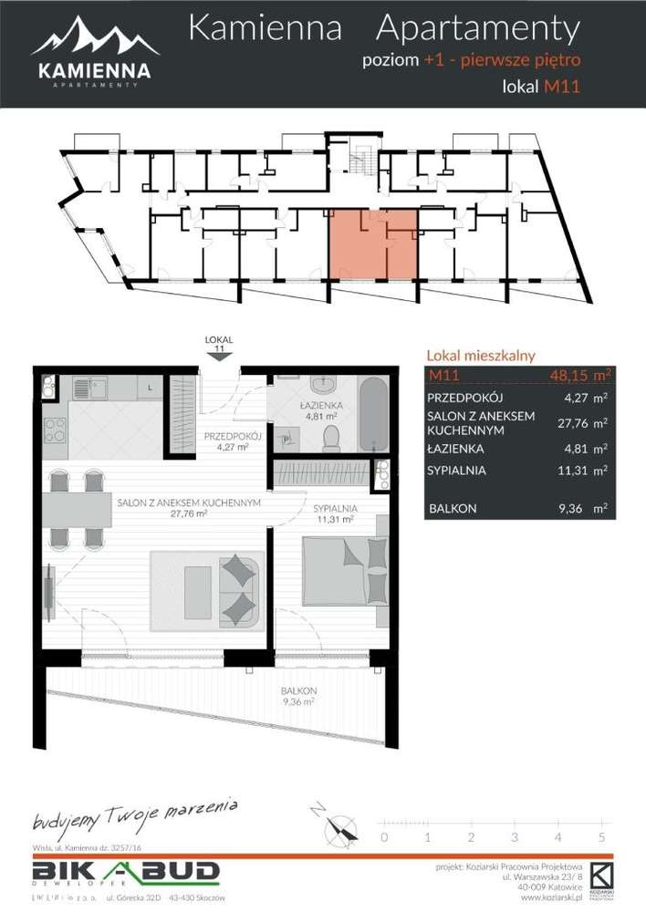 Wisła; 2 Pokoje, Duży Balkon; Do Zamieszkania!!!-18