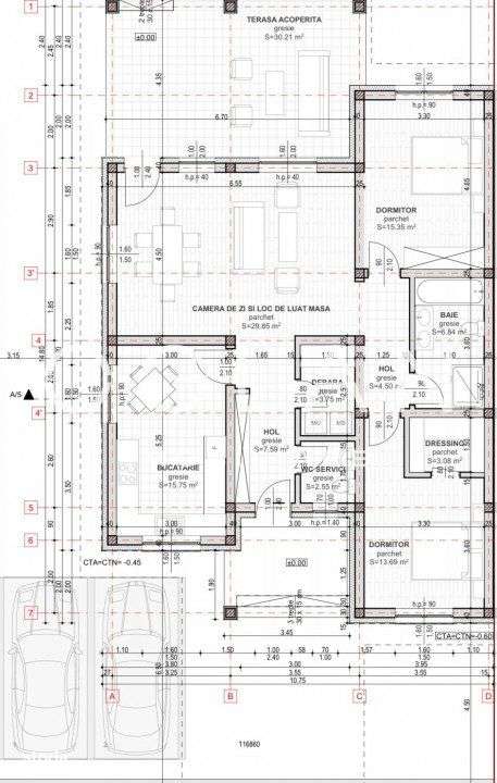 Casa tip duplex , curte libera 340 mp, Cristian-16