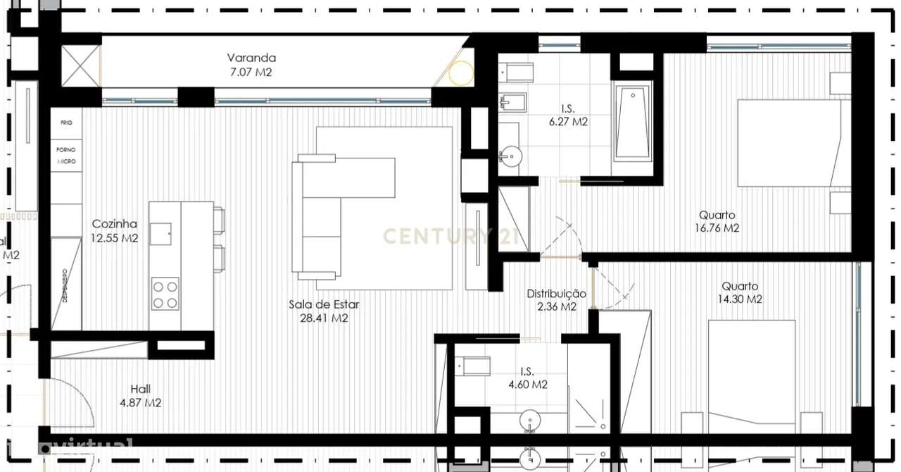 Apartamento Premium em Nogueira e Silva Escura, Maia-36