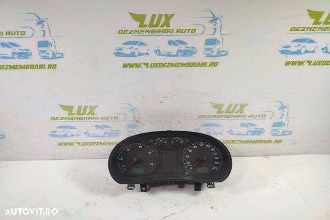 Ceas ceasuri de bord instrument cluster 6q0920820l Volkswagen VW Polo 4 (facelift)  [din 2005 pana - 1