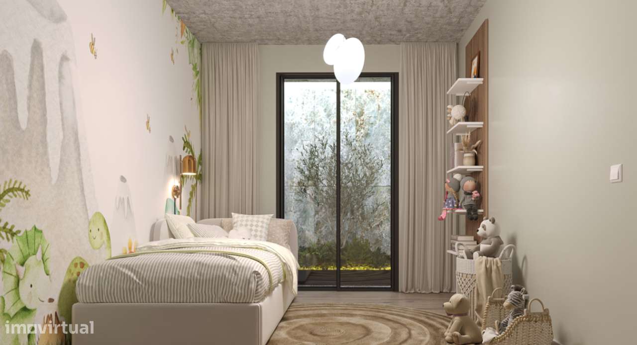 T2 com varanda, garagem e vista mar em Gaia - Grande imagem: 5/9