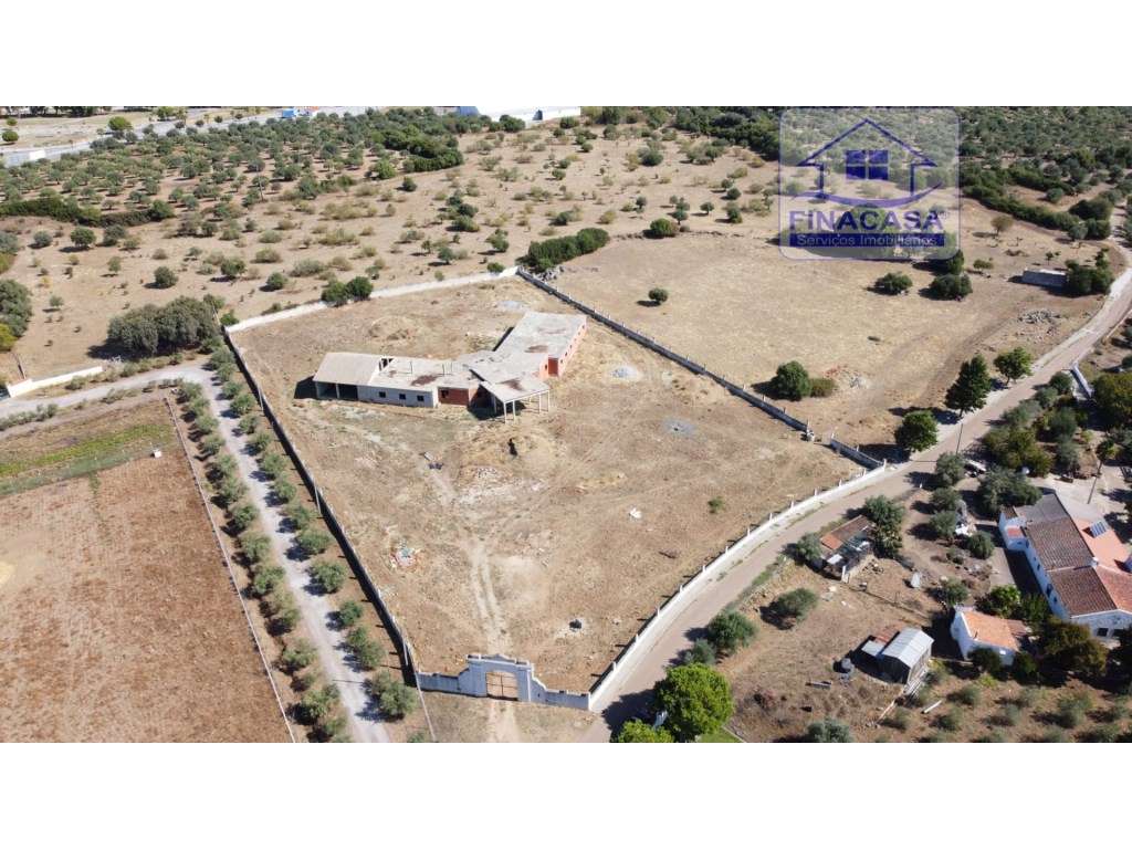 Terreno com moradia situado numa zona sossegada - Brejos(Elvas)-13