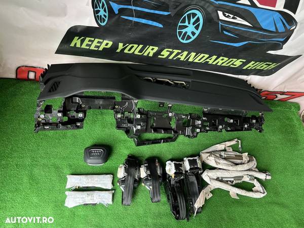 Audi Q8 4M8 Kit Airbag volan pasager Plansa Bord Cortine Centuri - 2