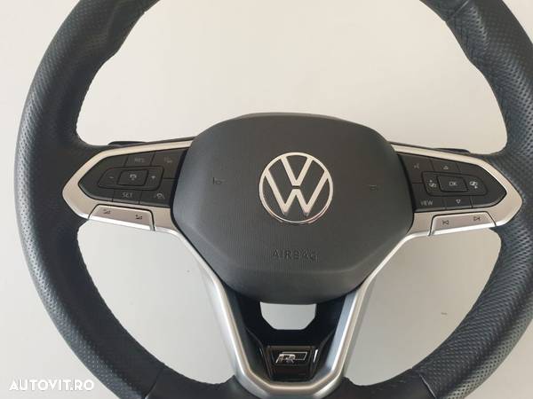 Volan VW R LINE; AIRBAG, PADELE SI COMENZI - CUTIE AUTOMATA - 3