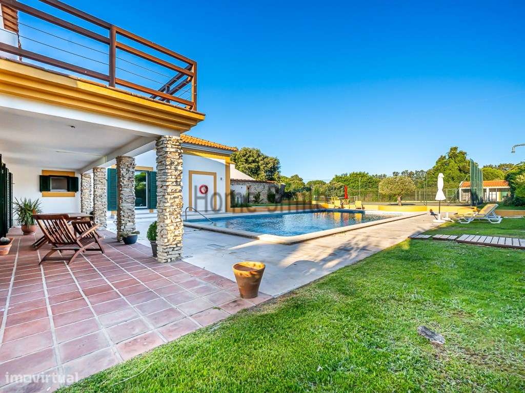 MORADIA LUXO STO ESTEVÃO. PISCINA. GARAGEM. COURT TÉNIS-6