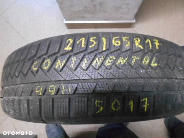 Opona pojedyńcza 215/65r17 continental winter contact ts850p 8,5mm - 1