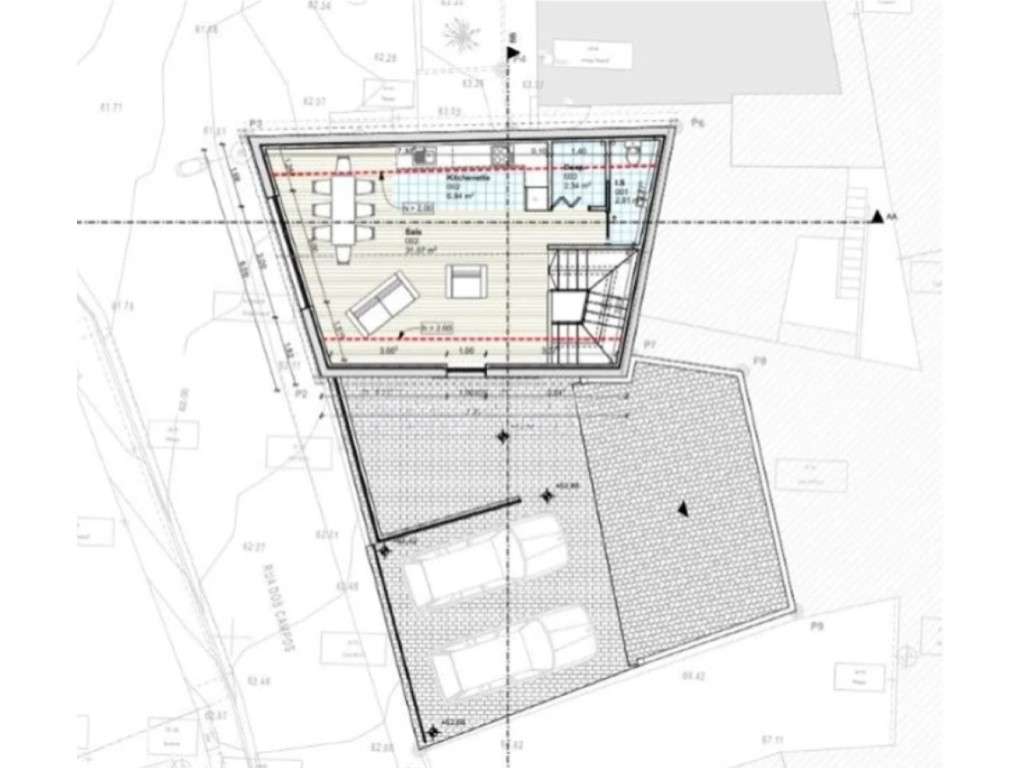 Moradia T2 Moderna em Construção com Logradouro, Churrasqueira e Es...-10