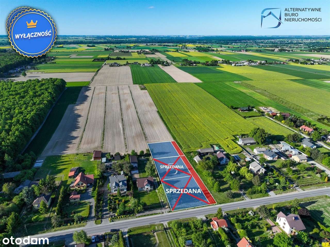 Piękna działka budowlana przy lesie w Osmolicach-0