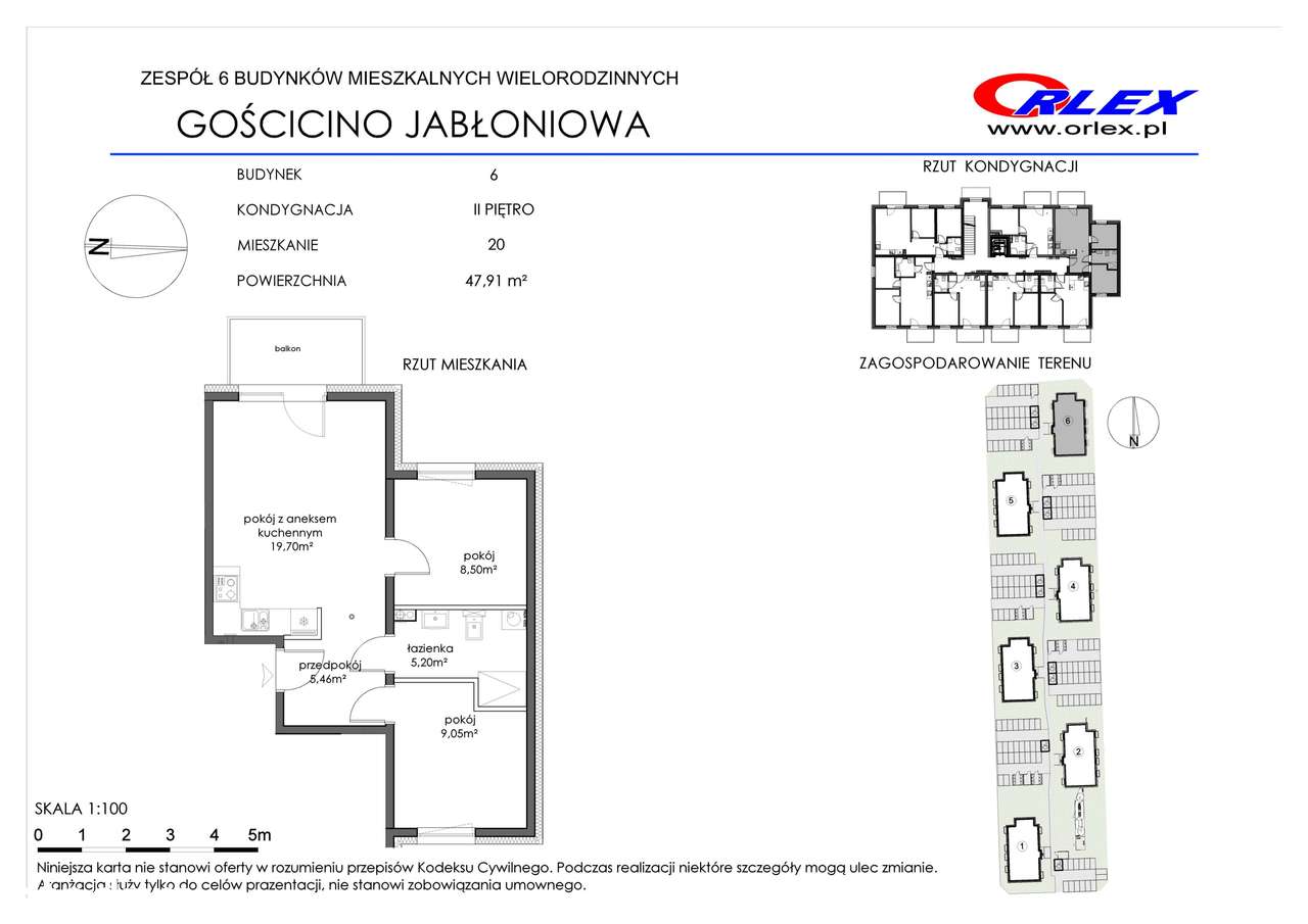 Gościcino ul. Jabłoniowa 1/20 (lokal J1_20)