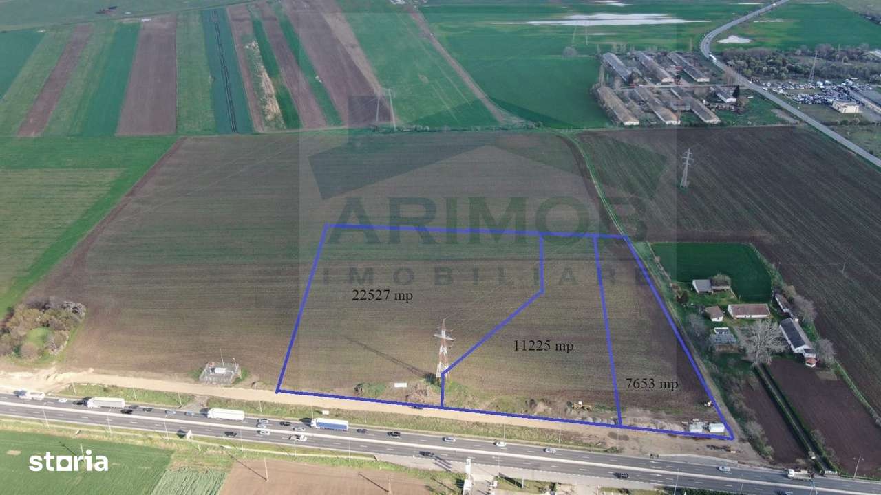 Teren  parcelabil cu PUZ aprobat, Sos. Arad-Oradea, Calea Zimandului - Imagine principală: 4/14