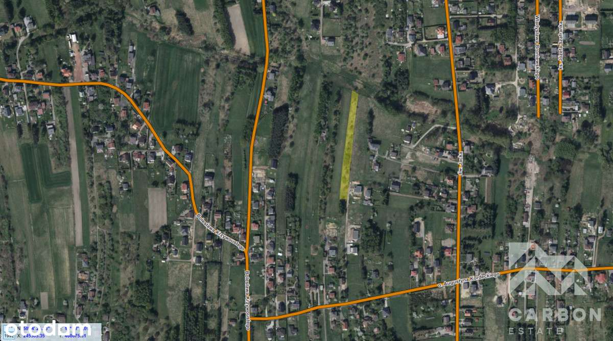 Działka 3102 m² pod zabudowę mieszkaniową | Okazja - Pełny obrazek: 3/4