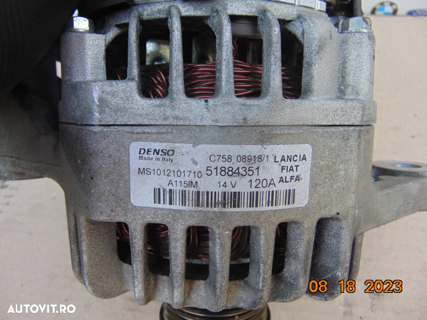 Alternator Fiat 1.6 500l diesel jeep 1.6 renegade alfa romeo 2.0 lancia giulietta suzuki vitara tipo - 2