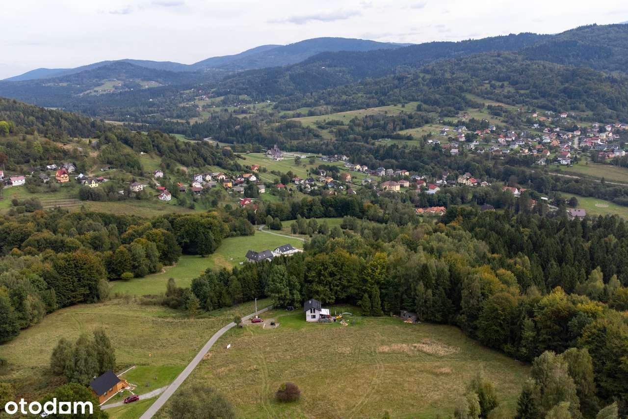Duża działka w górach z asfaltowym dojazdem i mediami-5