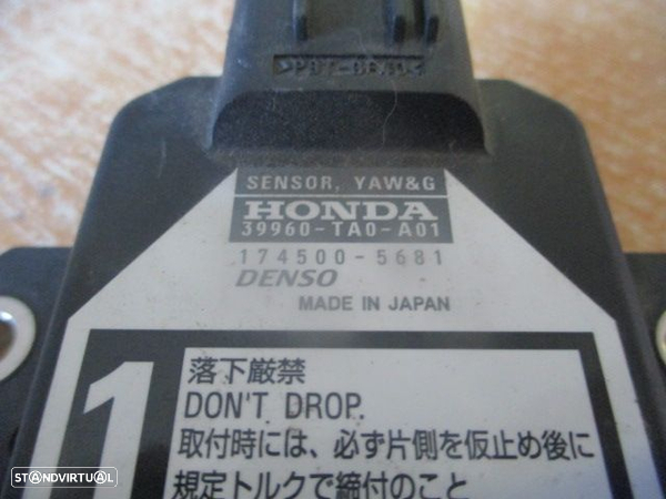 Modulo 1745005681 HONDA JAZZ 2 2010 1.4 I 100CV 5P CINZA Módulo Sensor De Taxa De Guinada - 2