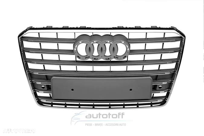 Pachet compatibil cu Audi A8 D4 Facelift (2015-2017) S8 Design - 7