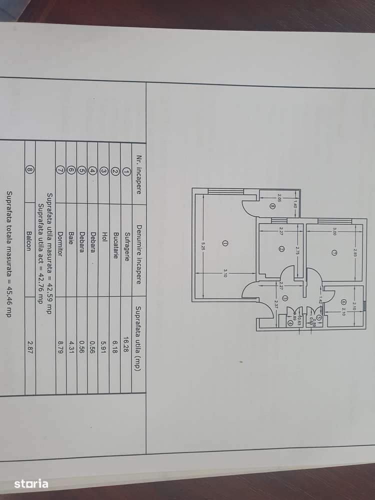 Apartament 2 camere  Calea Nationala / Romstal  , etaj 4 cu sarpanta-0