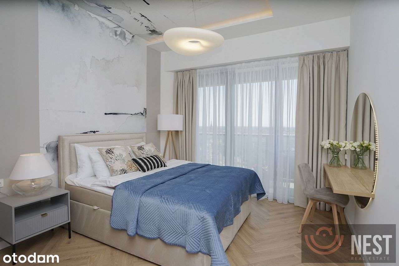 NA SPRZEDAŻ-Apartament,2 pokoje z panoramą miasta-13 piętro HanzaTower-10