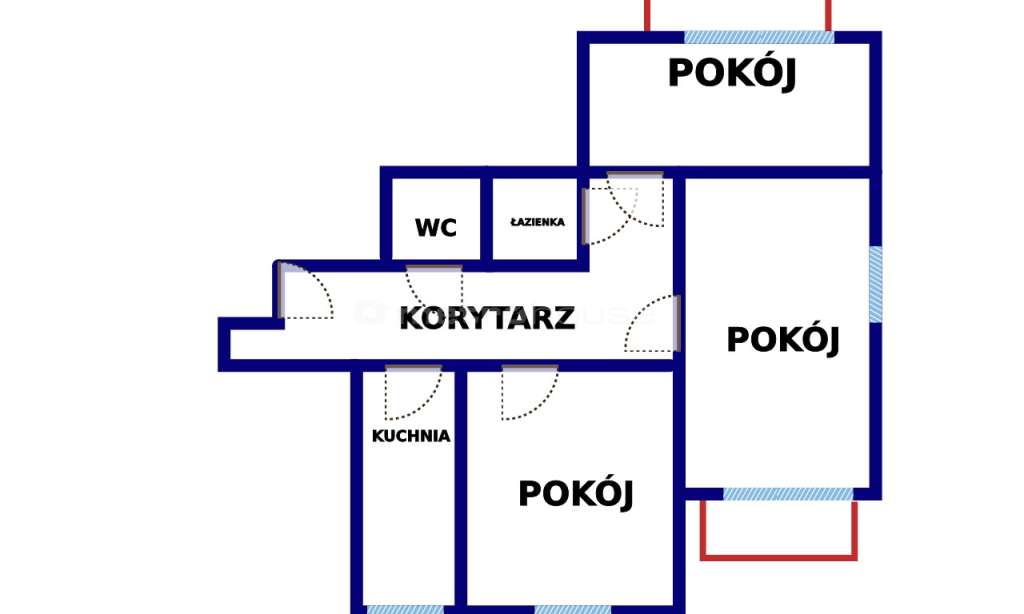 Duże, przestrzenne mieszkanie! - Pełny obrazek: 4/17