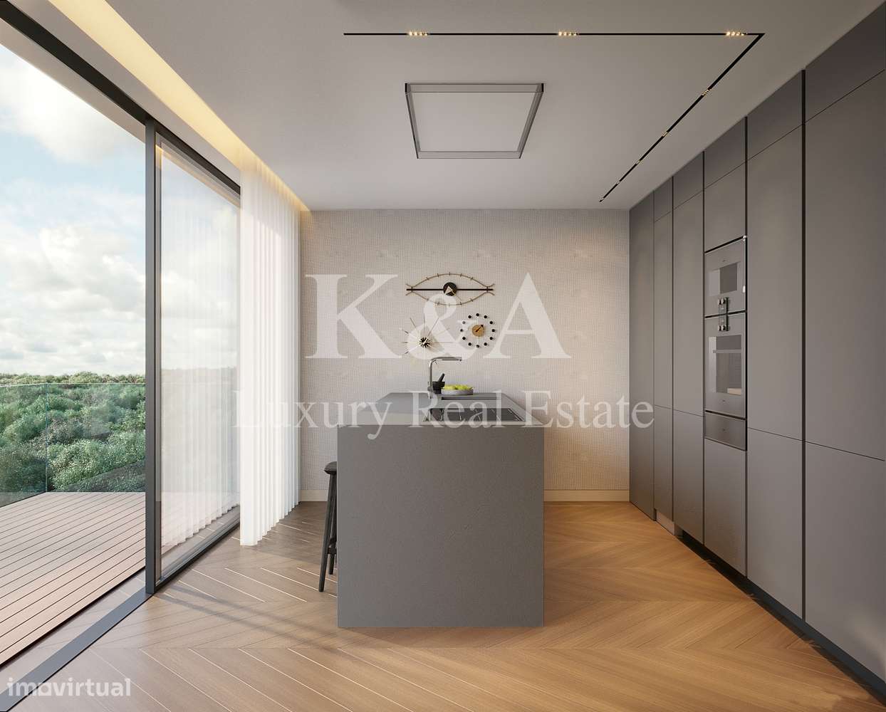 Apartamento T4 com  acabamentos de luxo.-17