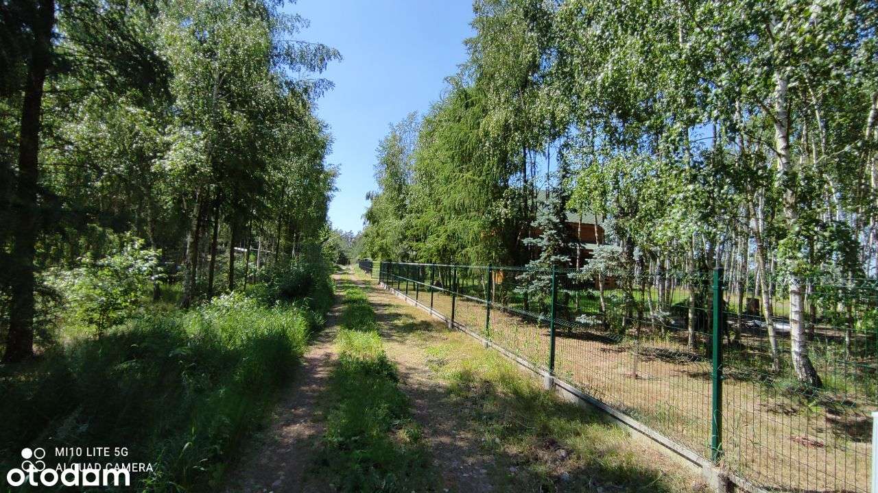 Malownicza, zadrzewiona działka nad Wkrą . OKAZJA-1