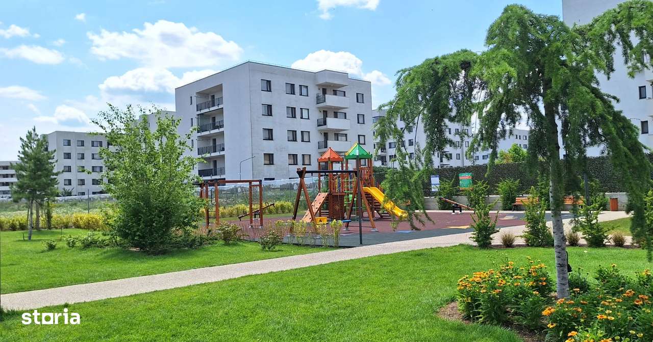 Greenfield, Apt. LUX 4 camere, mobilat, utilat, 2 locuri de parcare