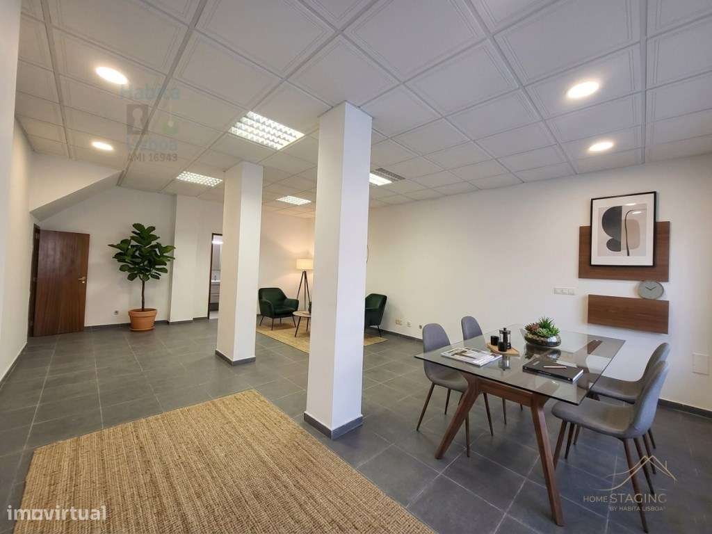 Escritório Duplex no Centro do Laranjeiro com Terraço-17