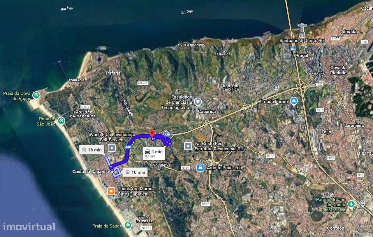 Moradia T3+1 , Totalmente Remodelada a 5min da praia. - Grande imagem: 5/21