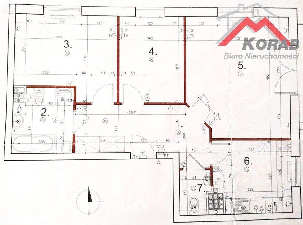 Mieszkanie 3 pok. niski budynek z windą-11
